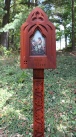 Outdoor Stations of the Cross Wayside Shrine with ceramic porcelain tile